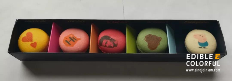 Sirojoinsun онлайн еда струйный принтер печатает Macaroons