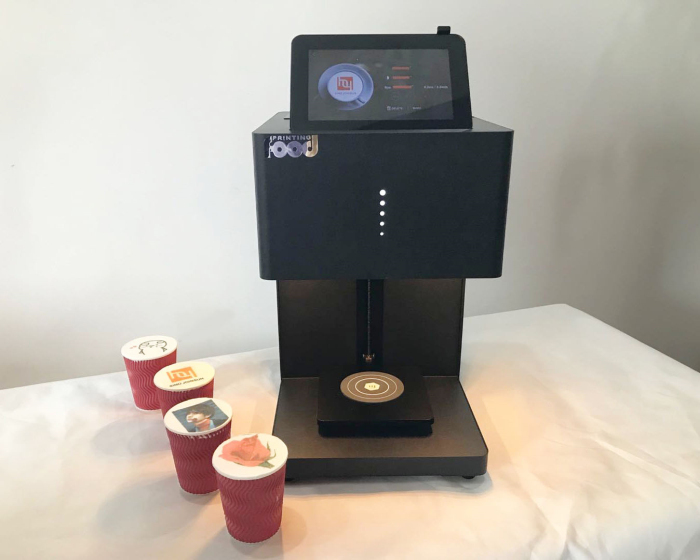 Sinojoinsun Wi -Fi Color Coffee Printer