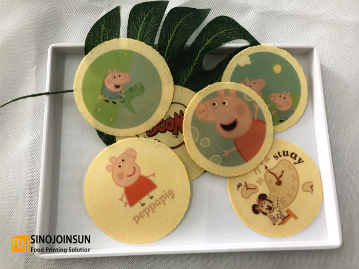 SINOJOINSUN ™ Настольный пищевой принтер Печать печенья. Мультфильм тематическое печенье