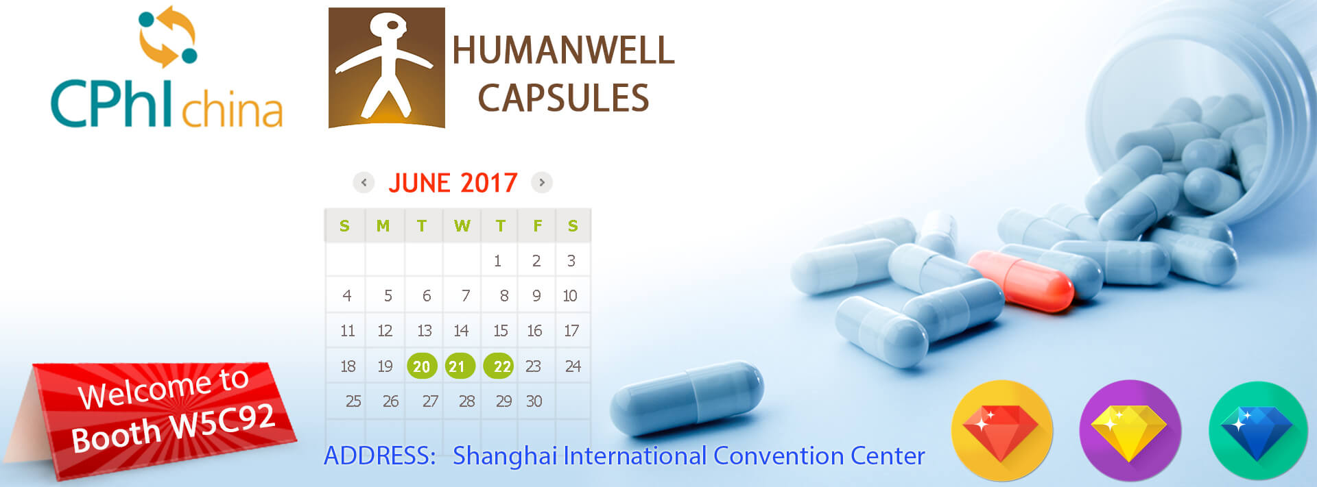 Тепло приветствовать, чтобы посетить нас на Шанхае 2017 CPHI