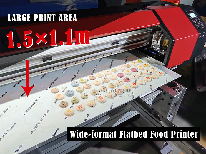 Большой формат вертикальный кормочный пищевой принтер FP-B0+