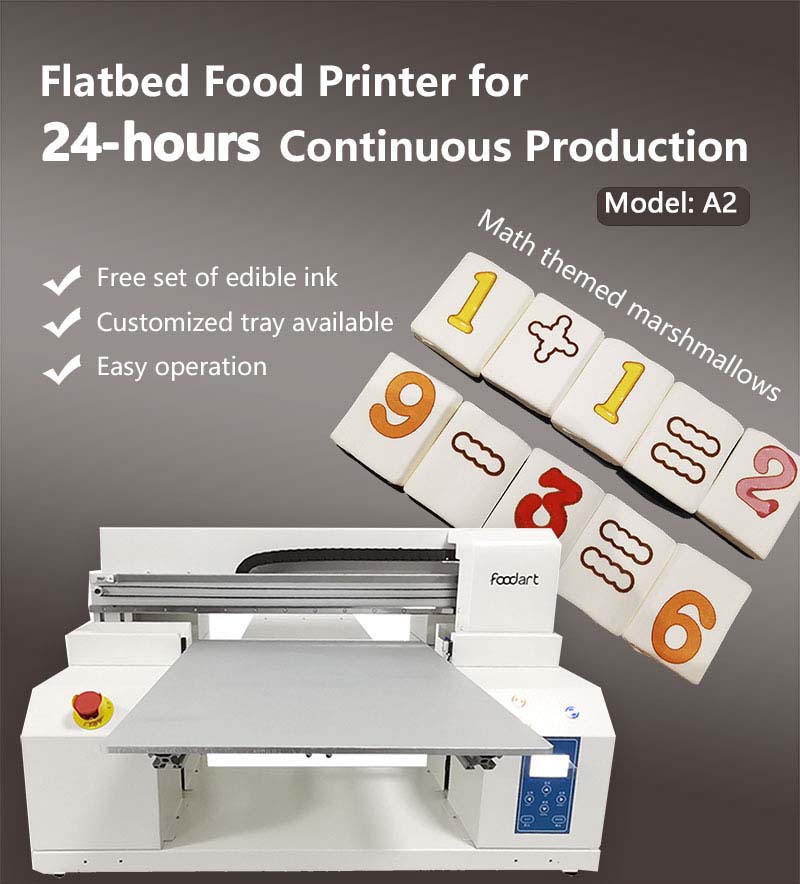 A2-Flatbed-Food-Printer, от Sinojoinsun